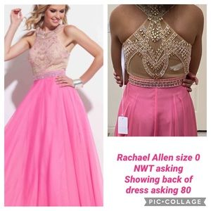 Rachel Allan Size 0 with tags